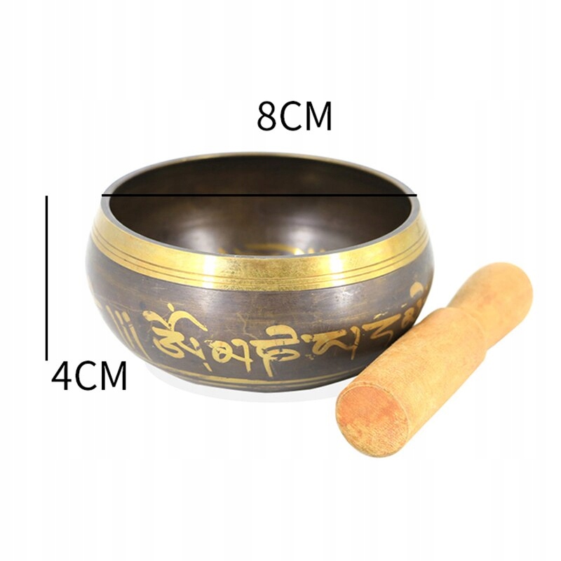 Nepál Tibetan Sing Cups 8/9,5 cm Himalayan M