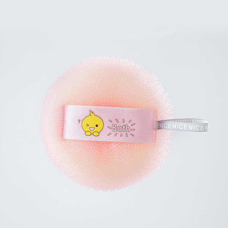 Sprchová tyč - Nové guľôčky s špongiou s kúpeľňou Exfoliating tela umývanie S S