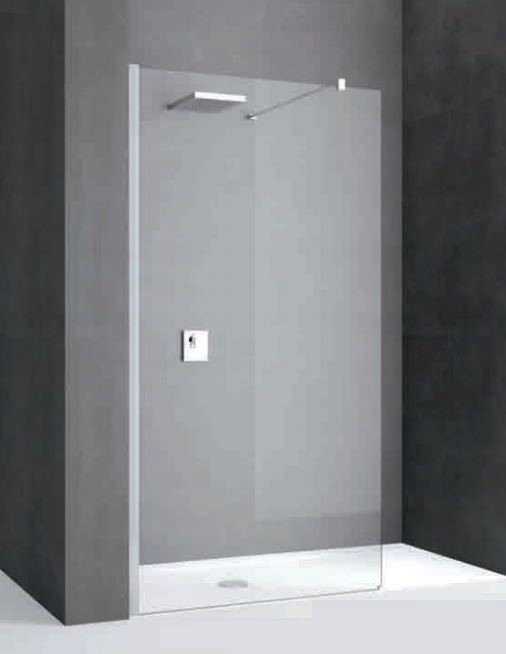 Sprchová zástena - Novellini sprchová stena 90x200 striebro