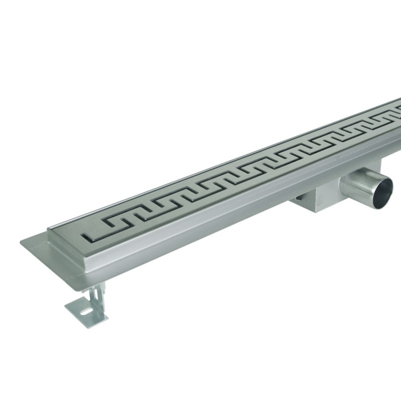 Sprchový žľab - LINEAR DRAIN 80cm NÍZKA SADA SADA VZOROV