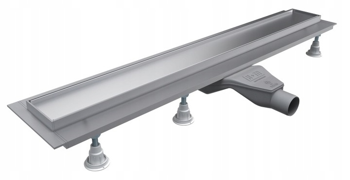 Sprchový žľab odtok - Koncept základnej tokovej čiary 80 cm hliník