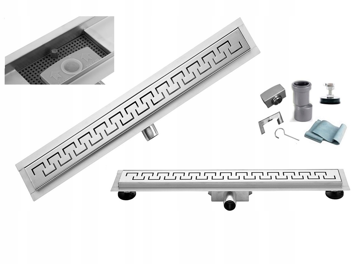Sprchový žľab odtok - M03-Greckie Linear 100 cm záruka 15 rokov