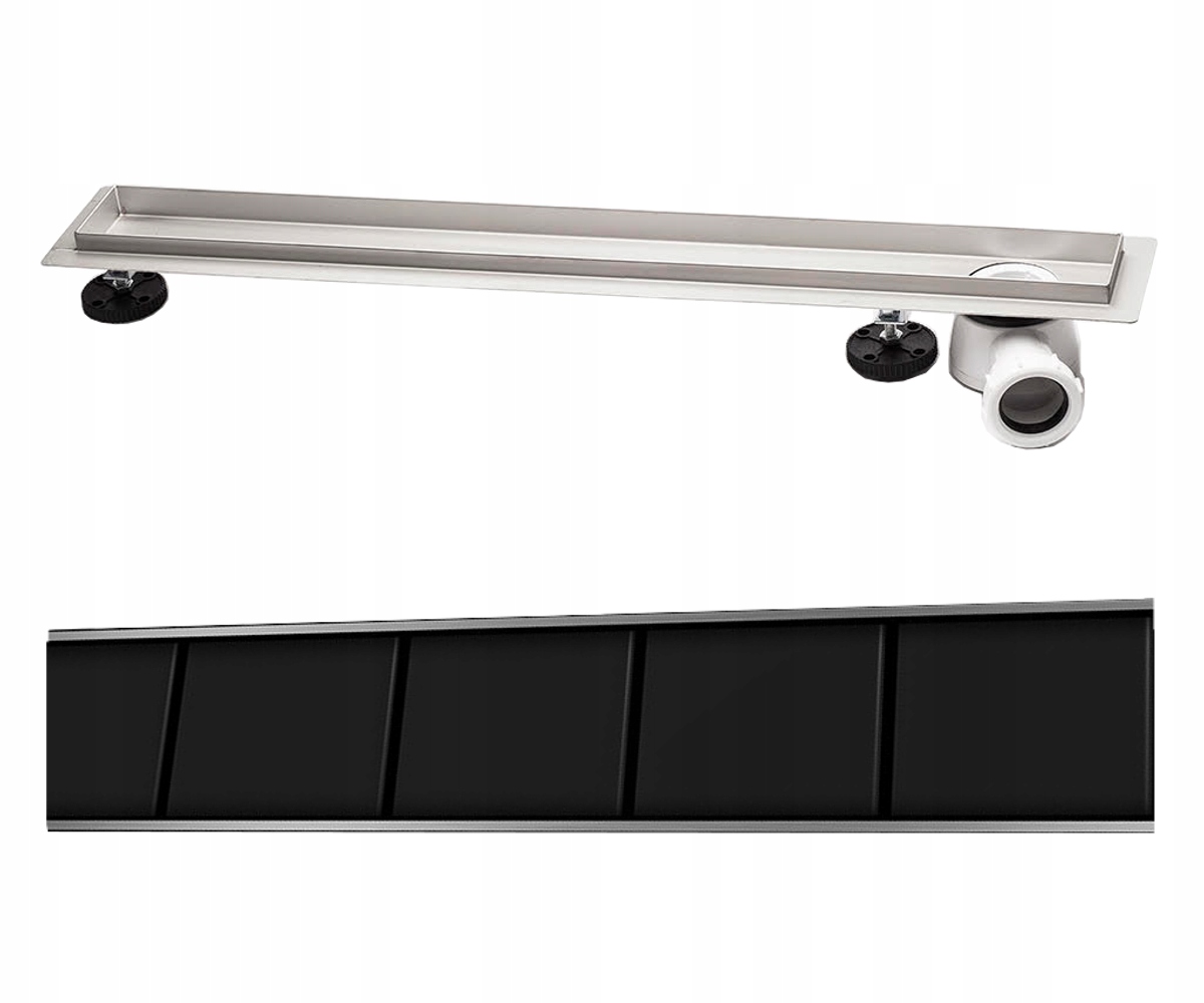 Sprchový žľab - Lineárny roh 90 cm pod dlaždice