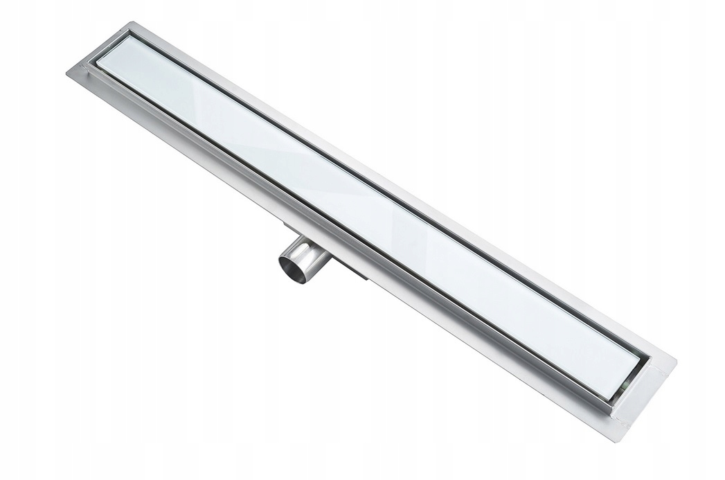 Sprchový žľab - Lineárne sanitline 60cm temperované sklo