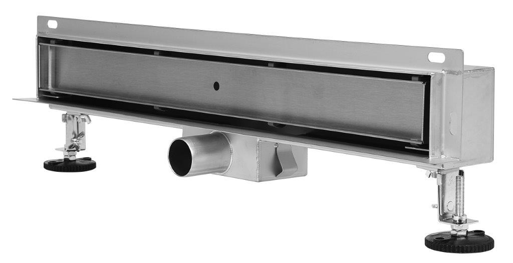 Sprchový žľab - Lineárna odtoková stena Side Low Siphon 90cm