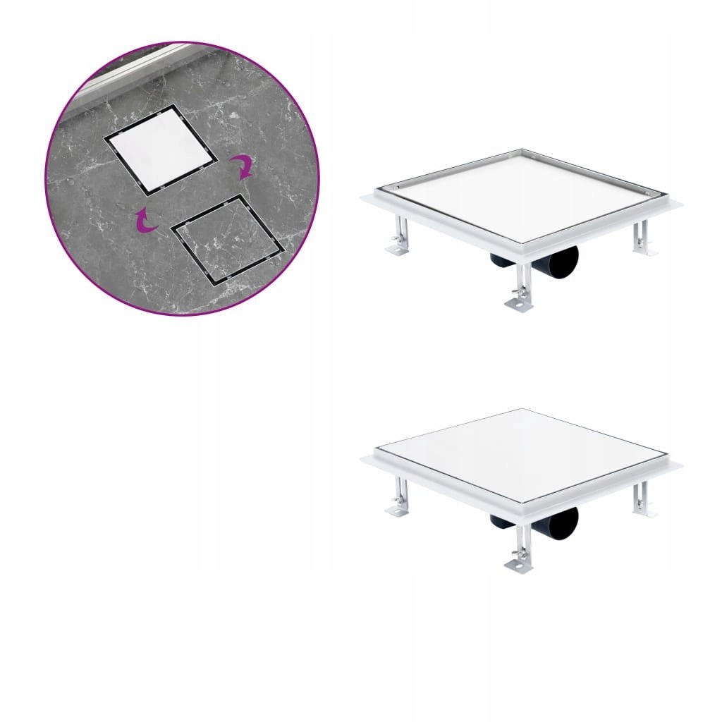 Sprchový žľab odtok - 2in1 25 cm sprchový odtok. Mnoho návrhov na výber