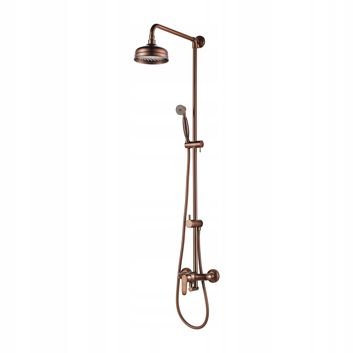 Sprchová dažďová sprcha 1,5 m Chrome 170-200 St 20cm
