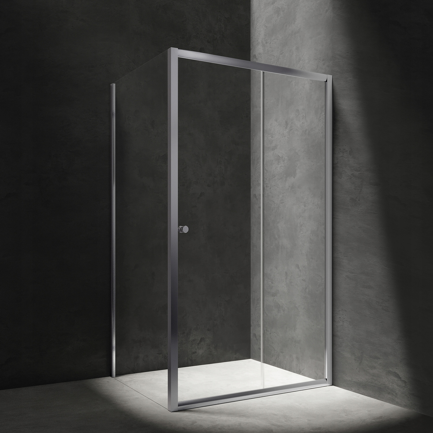 Sprchový kút, kabína - + Omnires Bronx Shower Cabin 130x80