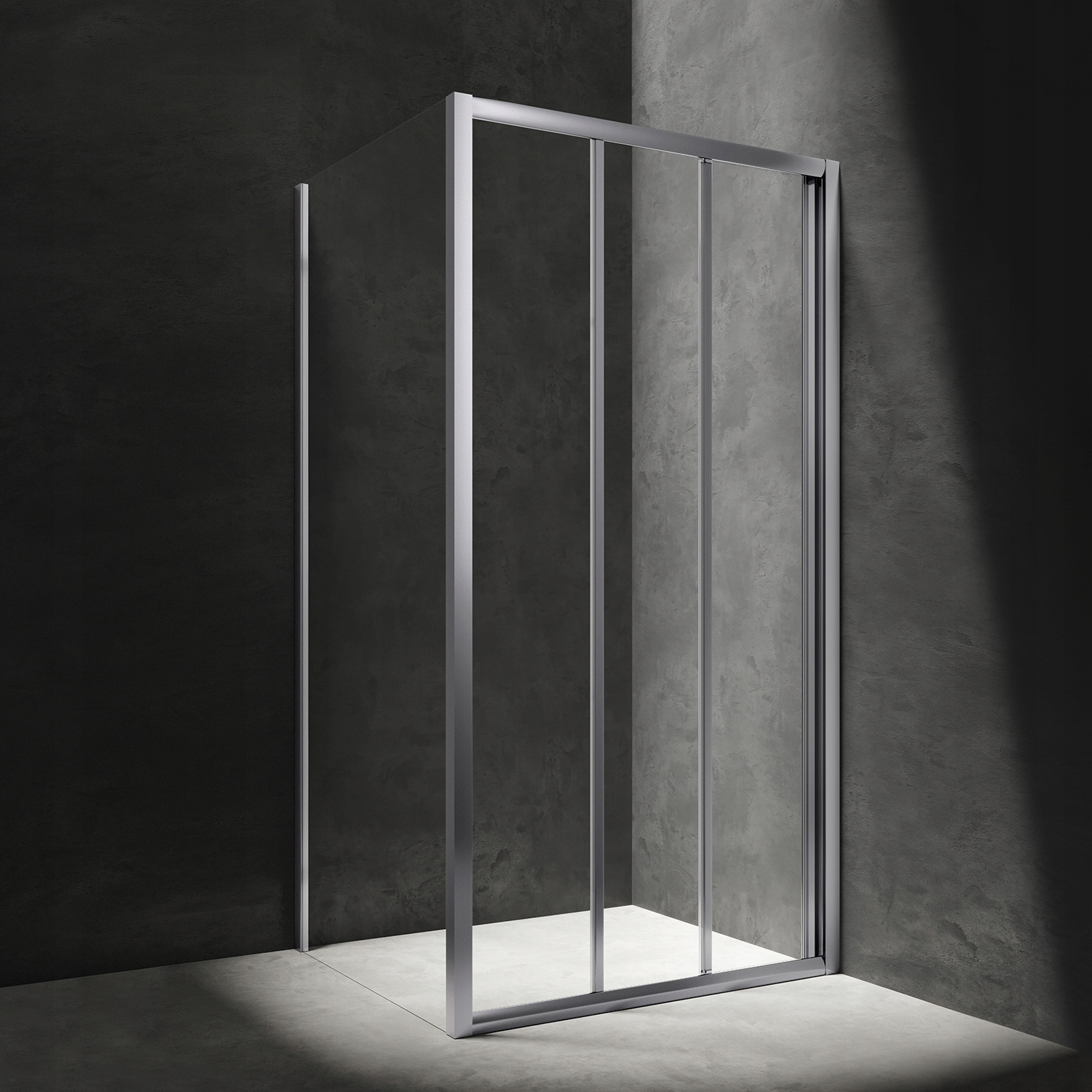 Sprchový kút, kabína - + Omnires Bronx Shower Cabin 90x90