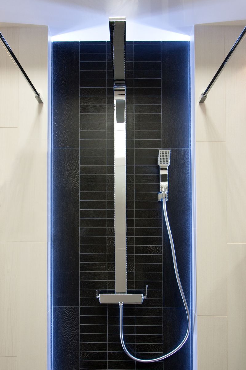 Omnires Cascade Chrome Spray Set