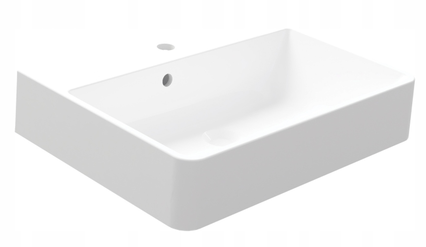 Umývadlo - Omnires Chania Basin 60x45 cm Biely lesk