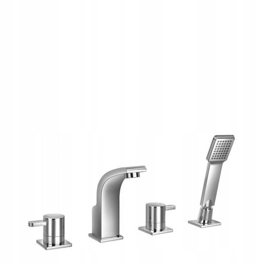Vaňová batéria - Omnires Darling Battery Bath 4-Hole