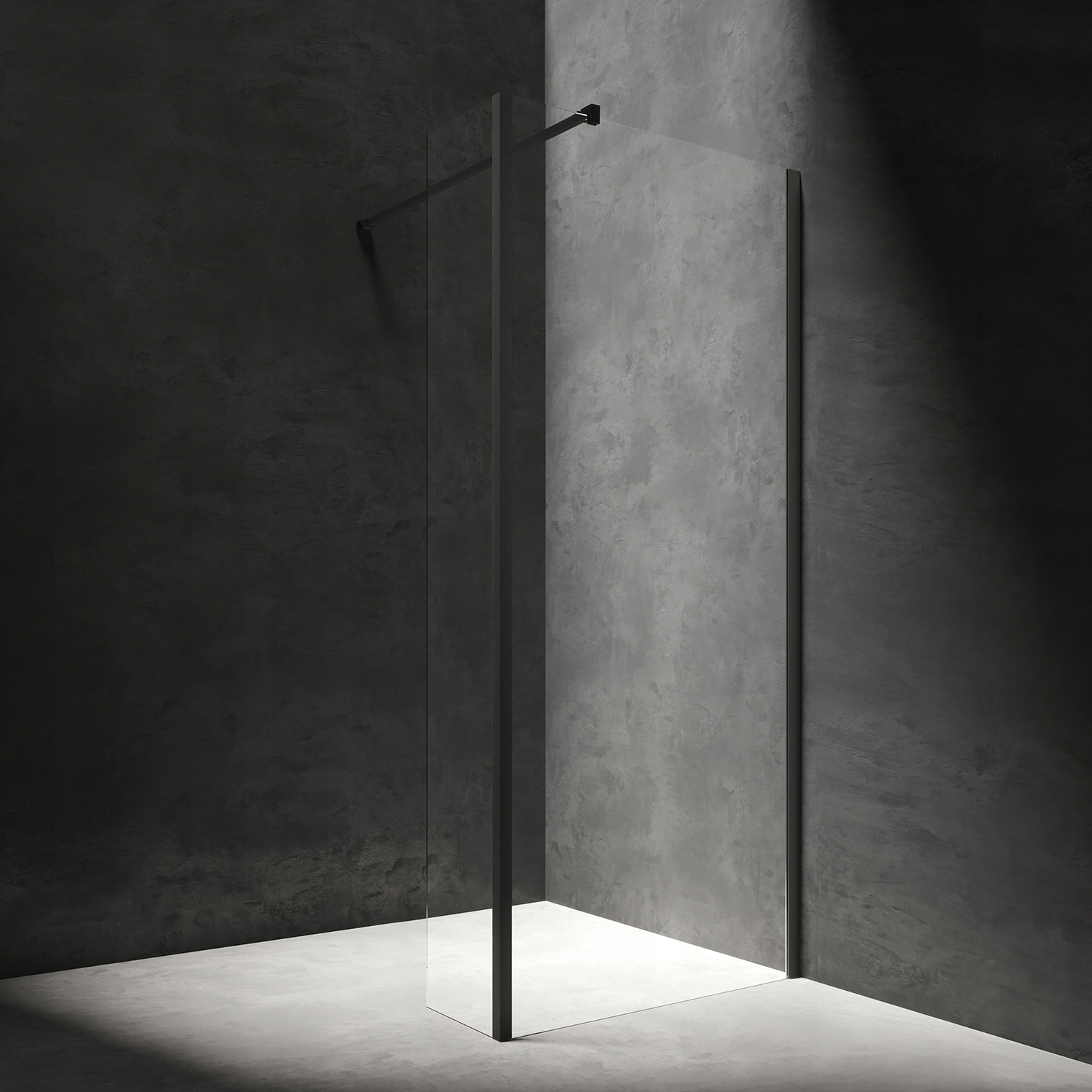 Sprchový kút, kabína - + Omnires Marina Chodky Walk-in 100x30