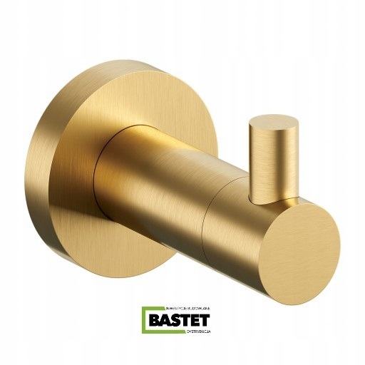 Omnires Modern Project Hook Brushed Gold