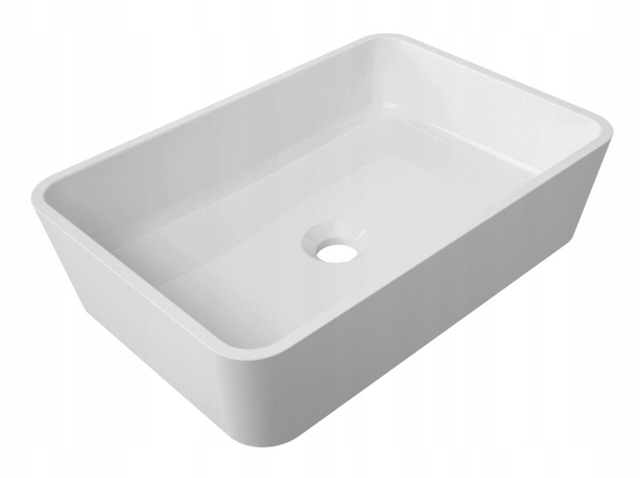 Umývadlo - Omnires Parma umývadlo 50x35 cm biely lesk