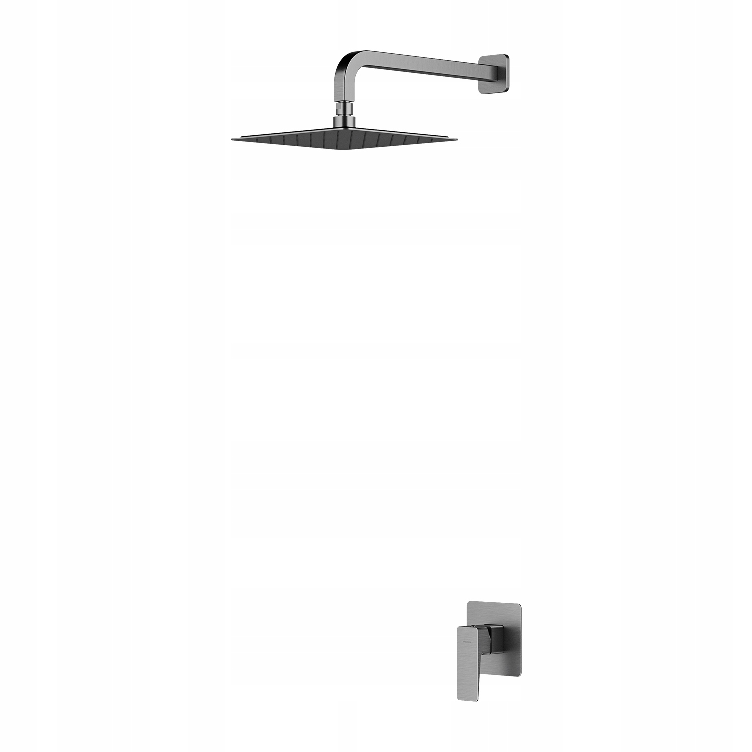Omnires Parma Flush -Mounted Nickel Sprchy Set