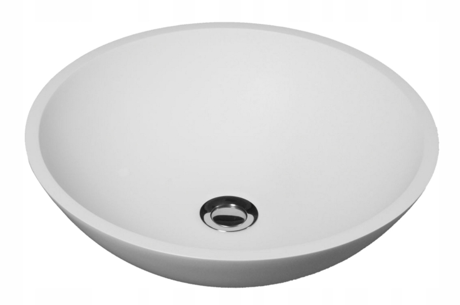Umývadlo - Omnires Rhodes Washbasin Ø41.2 cm Biely lesk