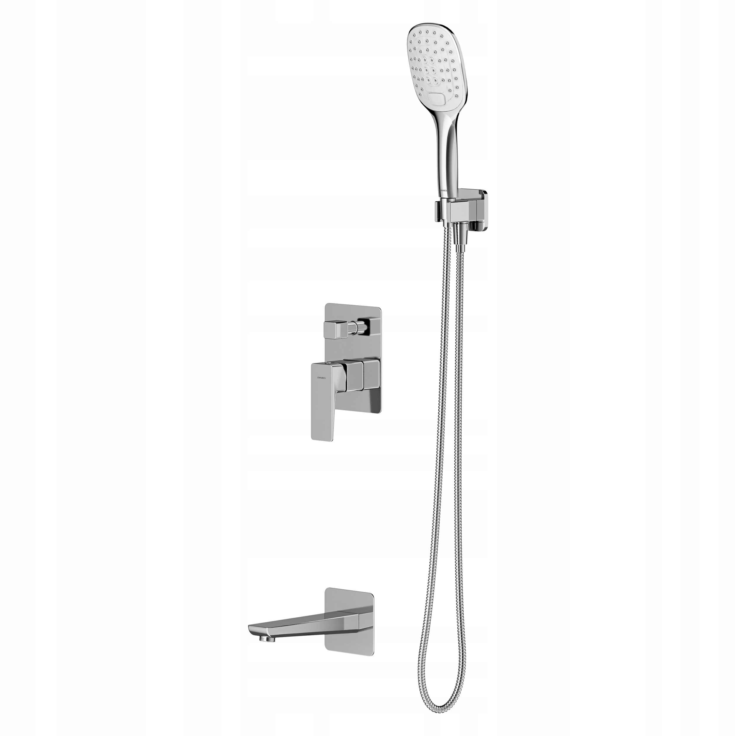Omnires SYS PMW01CR Bathtub P/Plaster Chrome