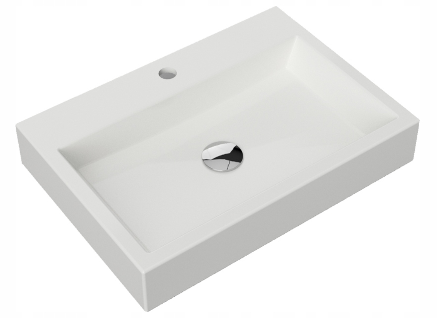 Umývadlo - Omnires Thasos SINK 60x42 cm WHITE LESK
