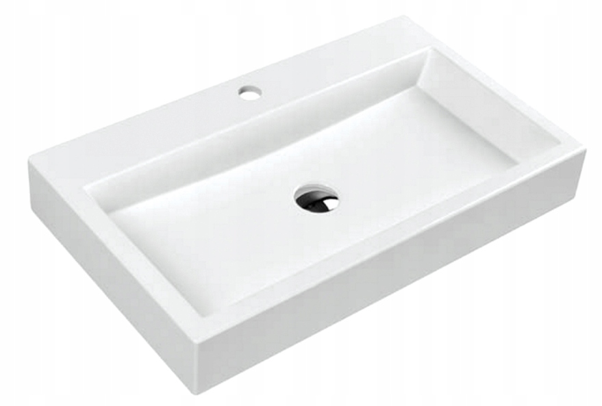 Umývadlo - Omnires Thasos Washbasin 70x42 cm Biely lesk