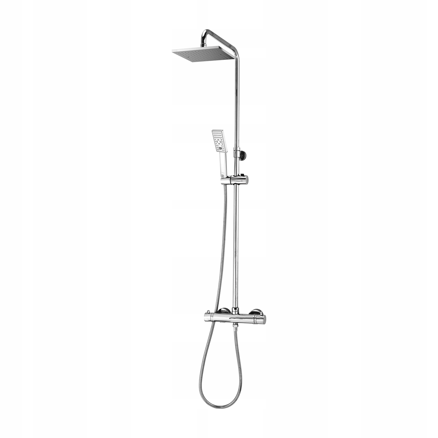 Omnires Uni Termostatic Mate Termostatic Set, Chrome