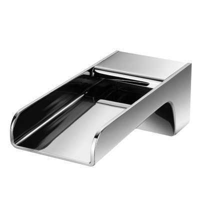 Výtokové rameno - Omnires WD CASCADE CASCADE Hubička CHROM