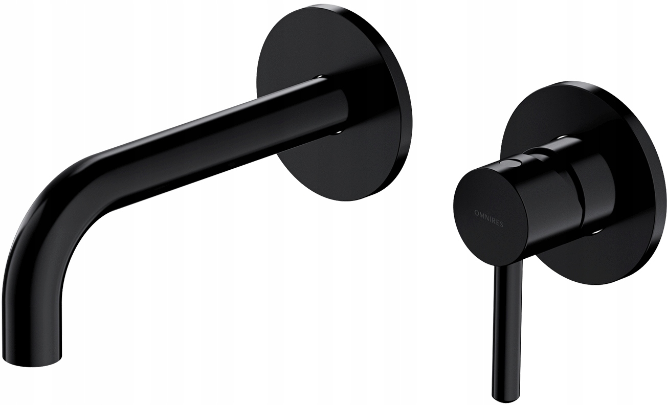 Umyvadlová batéria - OMNIRES Y Basin Battery Subtoothed Black Salmon