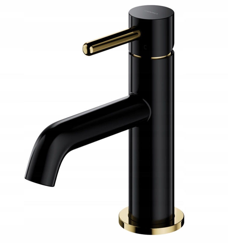 Umyvadlová batéria - Omnires Y umývadlo mixer black / gold