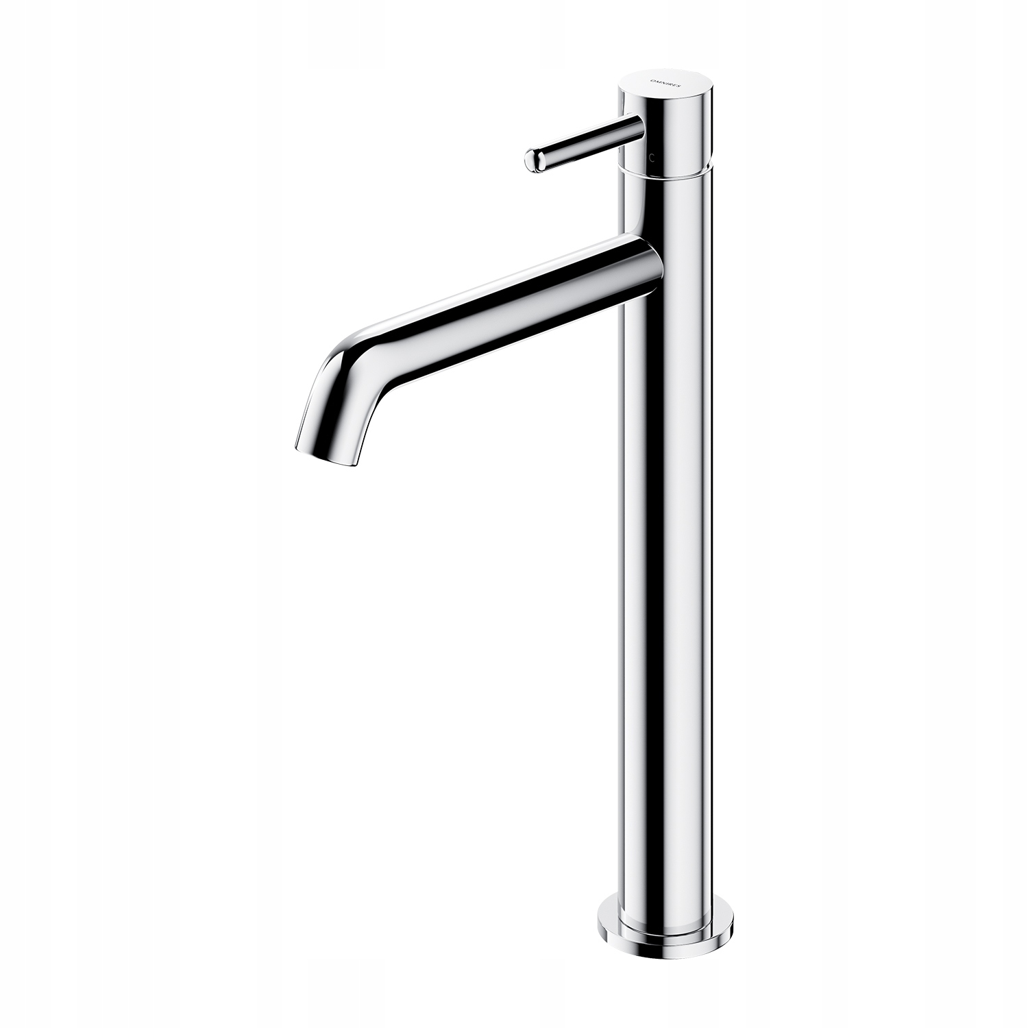 Vodovodná umyvadlová batéria - Lungo čierny vysoký rea washbasin faucet