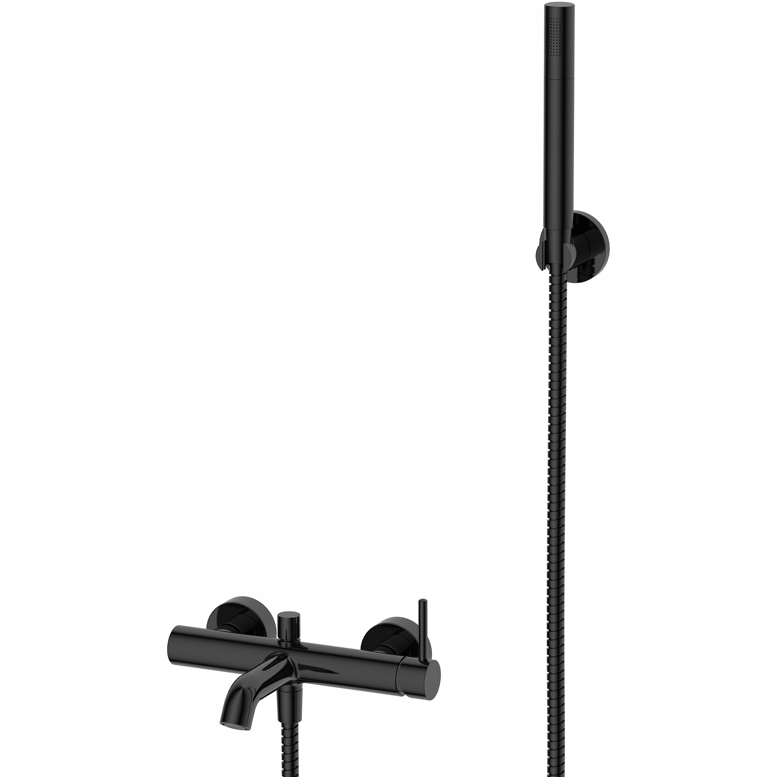 Vaňová batéria - Omnires Y1231BL vaňa Black + Set