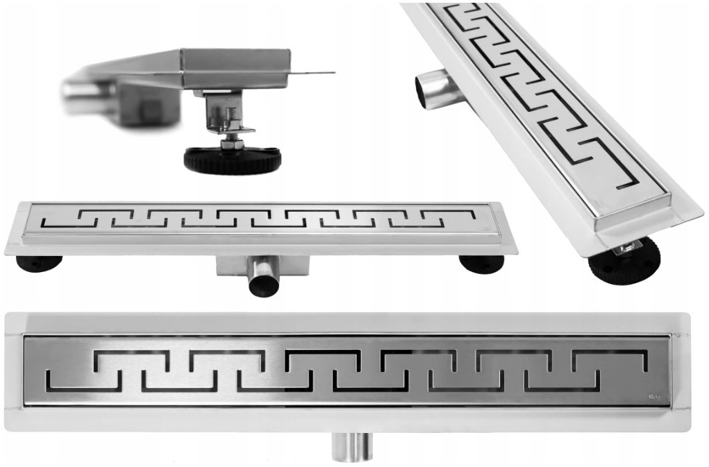 Sprchový žľab - Lineárne drain Linka dehydratácia Greek 90cm