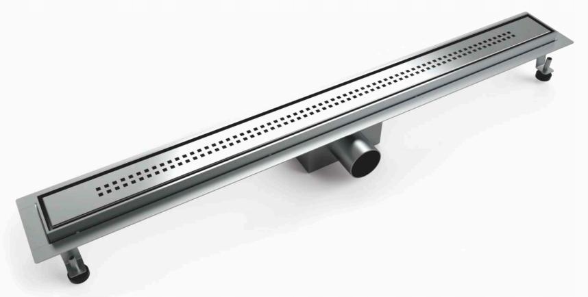 Sprchový žľab - AquASTEEL LA 90 cm lineárna drenážne drenáž