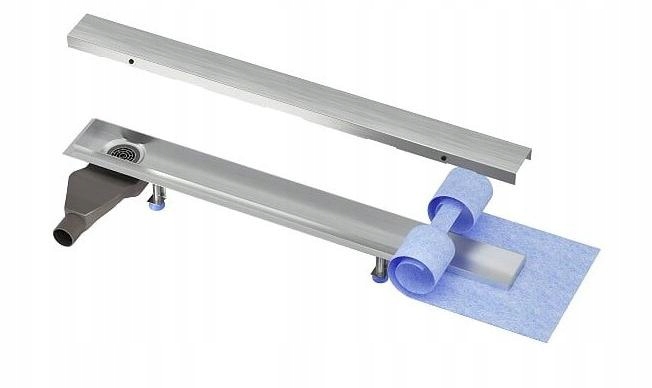 Sprchový žľab - Lineárne Outflow EN odložená nízka SIPHON 80 cm