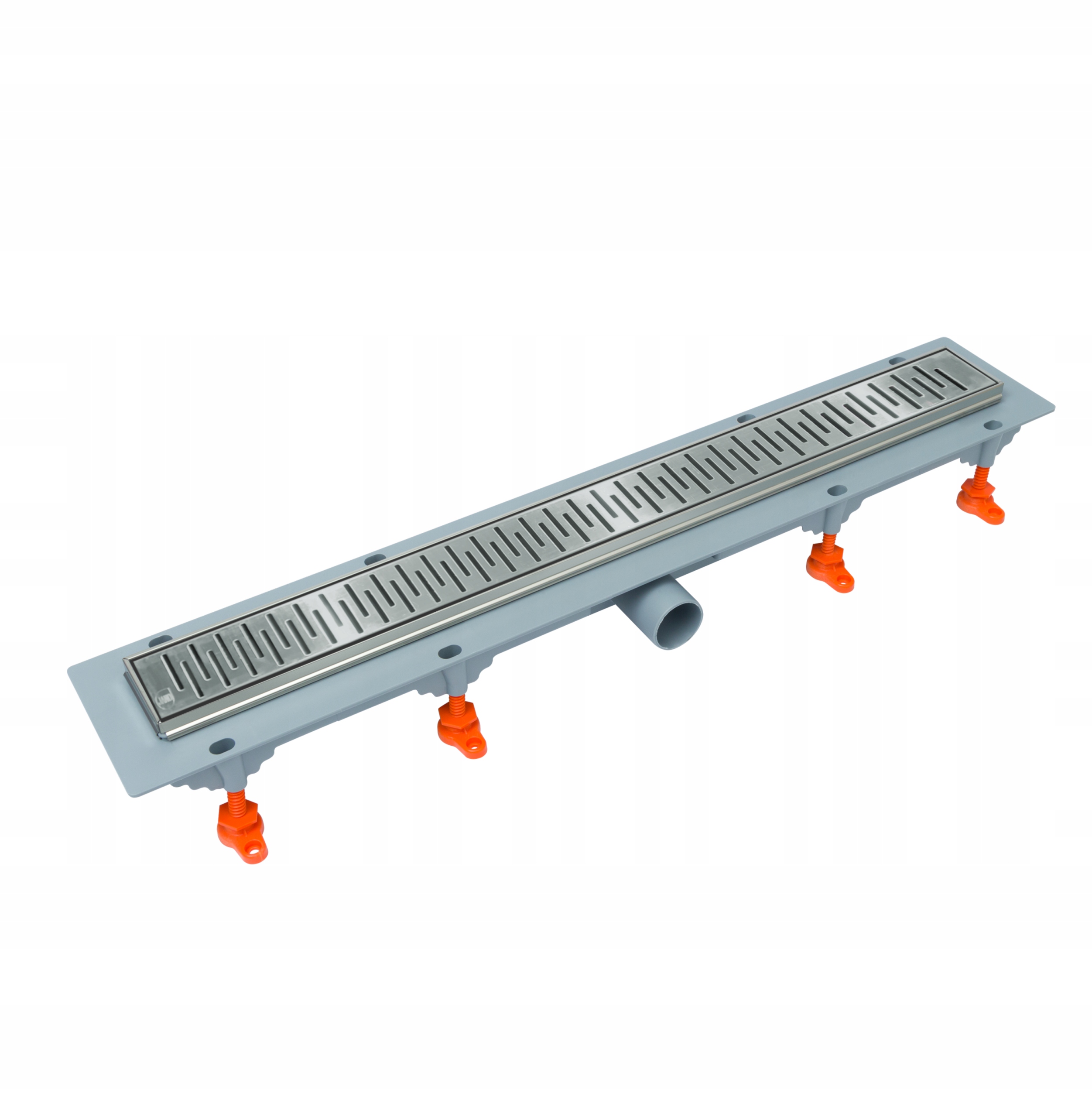 Sprchový žľab odtok - Prestížny lineárny odtok s roštom Topaz 65 cm