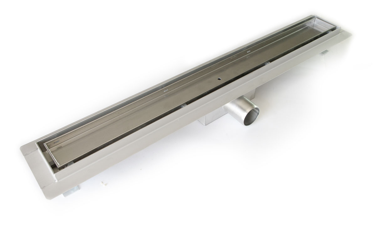 Sprchový žľab odtok - Lineárny odtok sanitline keramiky 60 cm 2in1 401