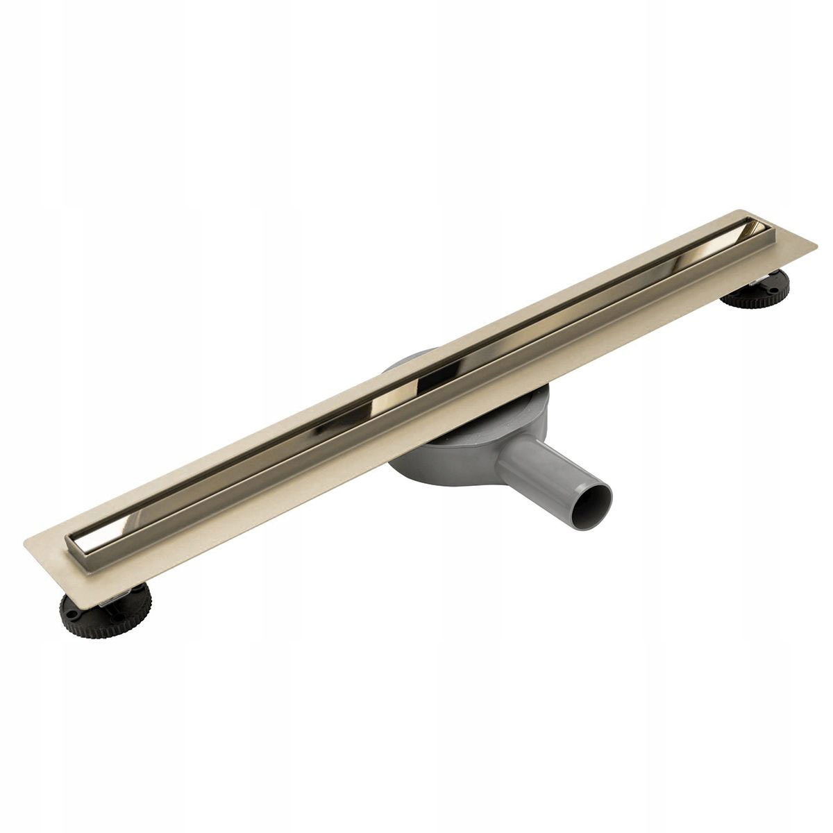 Sprchový žľab odtok - Dehydratácia lineárneho odtoku Slim Mirror 50 Zloty