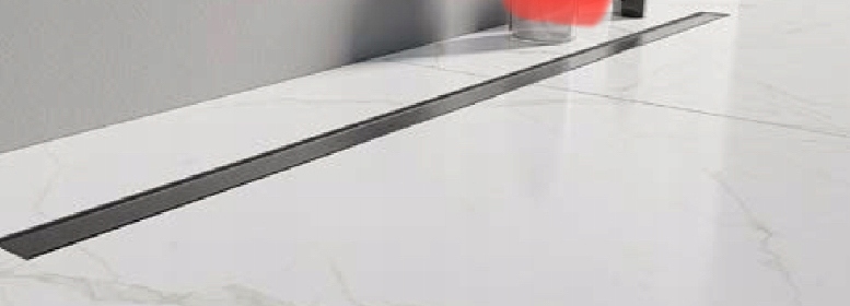 Sprchový žľab odtok - Visio Slim 70 Graphite nové trendy