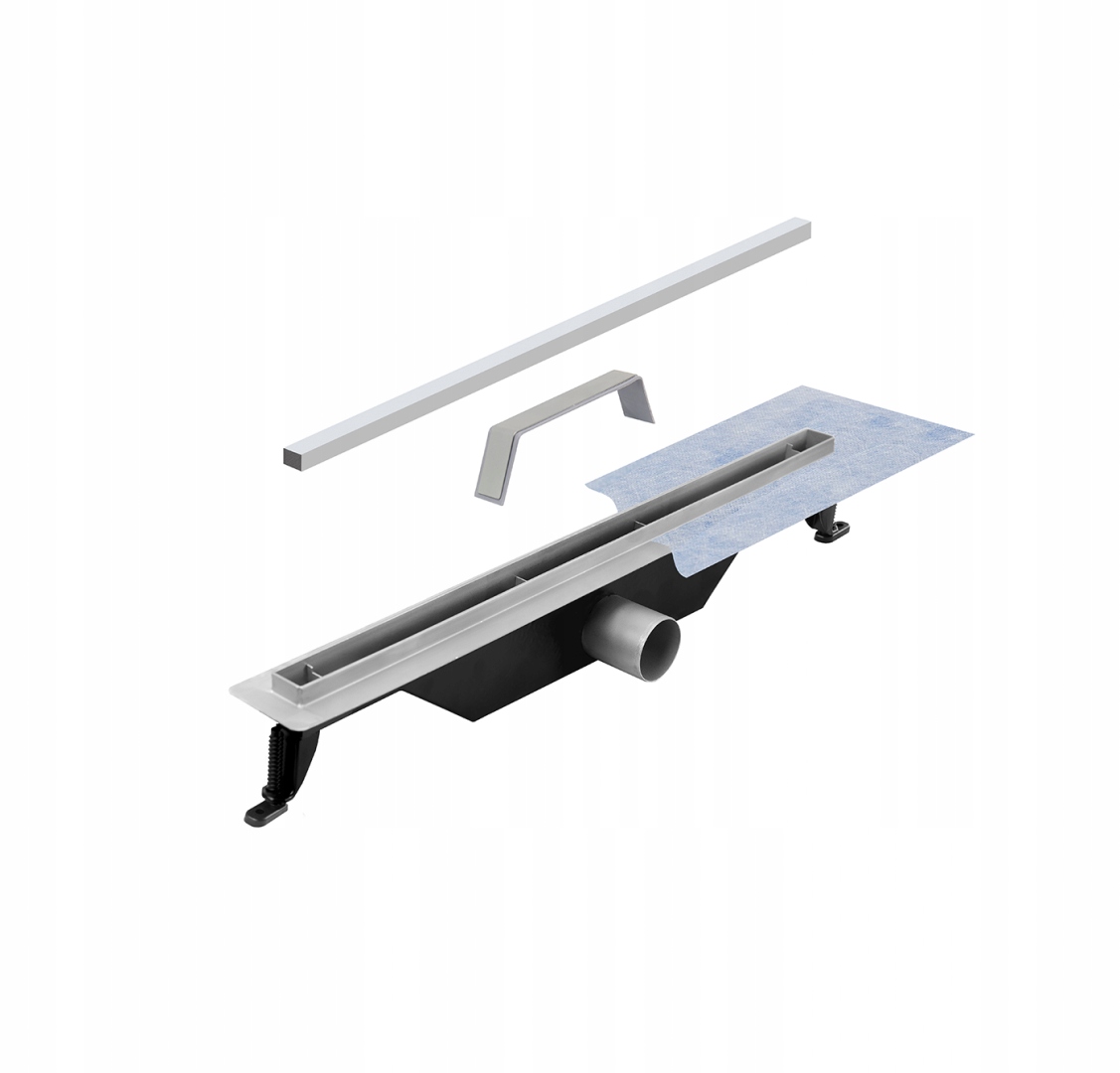 Sprchový žľab - Lineárny Outflow Panna Slim Gutter 3 cm / 90 cm, Besco