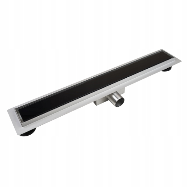Sprchový žľab odtok - BALNEO G-DRAIN DARK G-DARK GLES Lineárna tmavá 70 cm