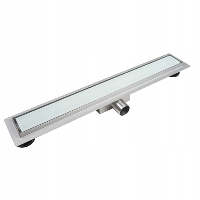 Sprchový žľab odtok - BALNEO G-DRAIN MILKY G-DRAIN 70 cm skla
