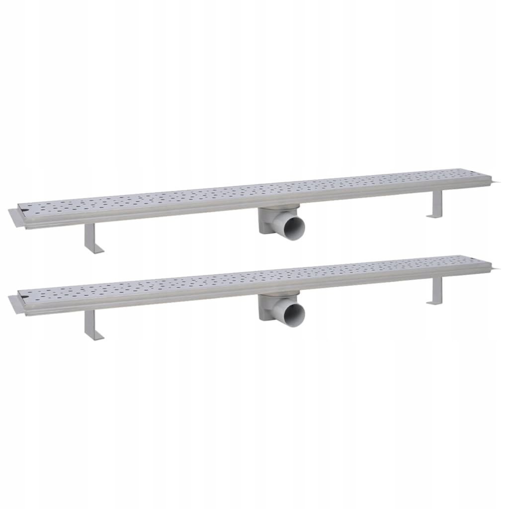 Sprchový žľab odtok - Vidaxl lineárny výtok 103 cm