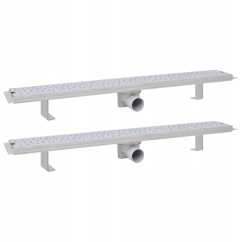 Sprchový žľab - Lineárny sprchovací odtok, 2 ks, 830x140 mm