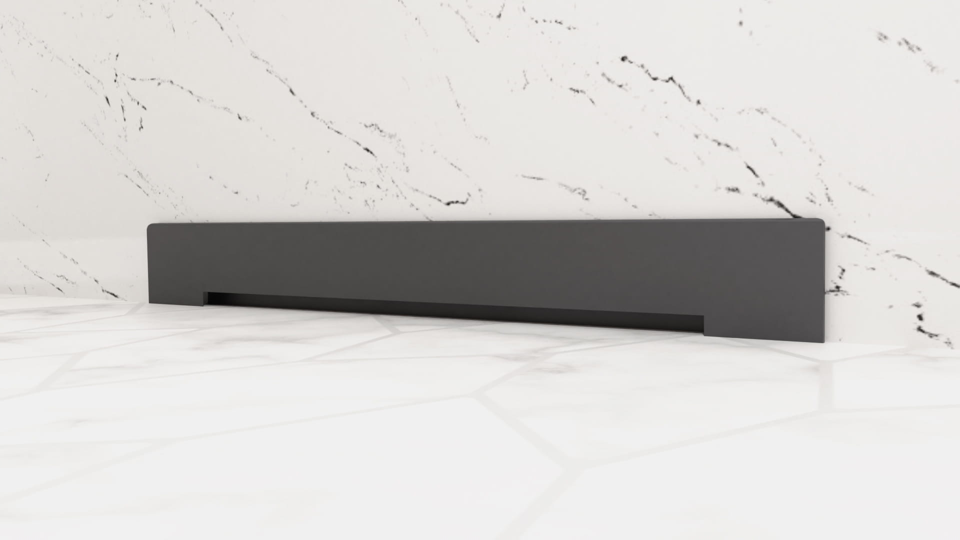 Sprchový žľab - Wall odliv Cedor Wall Slim Black Black 60 cm
