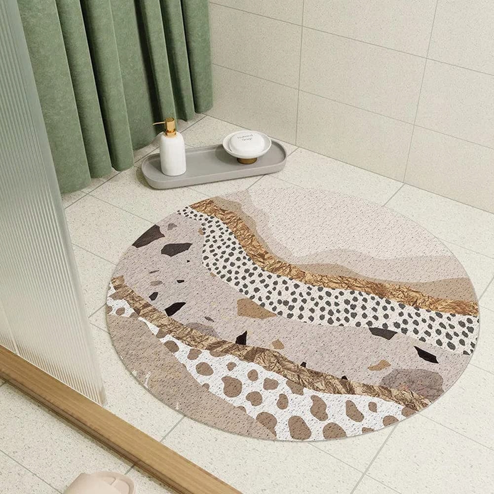 Protišmyková kúpeľňová podložka - Anti -slip rohož pre antracitovú vaňu 36x69