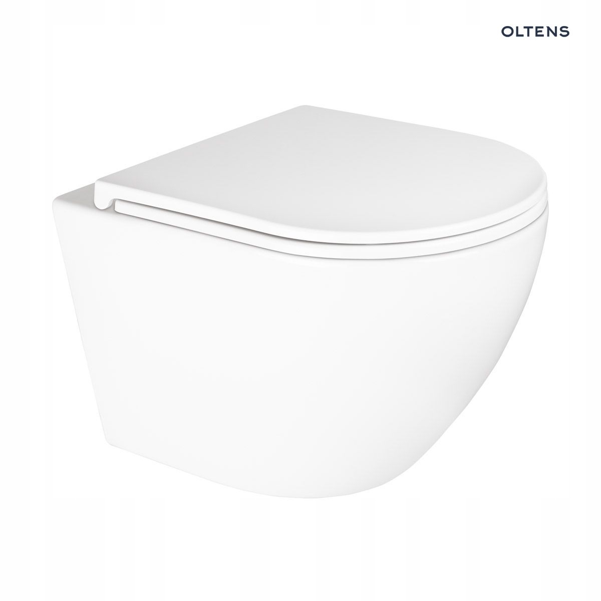 WC misa - Oltens Hamnes Court Bowl zavesenie toalety Purerim biela