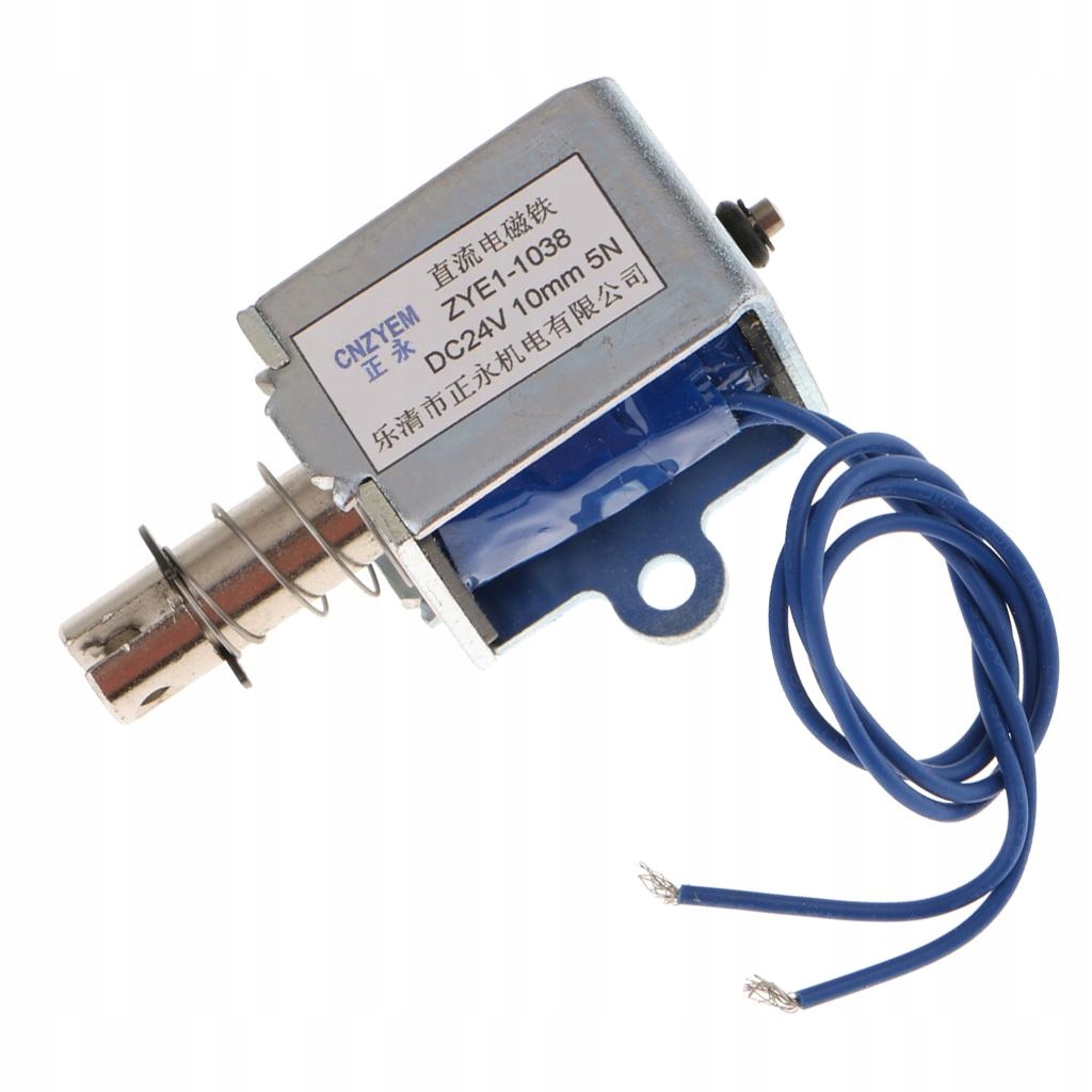 Otvorte typ push Pull Automatické resetovanie solenoidu