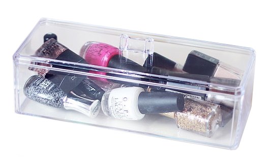 Kúpeľnový organizér -  Organizátor Cosmetics Jewelry pokrýva súbor nástrojov