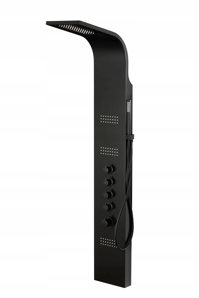 Sprchový panel - Sprchový panel Corsano Akoja mixer black