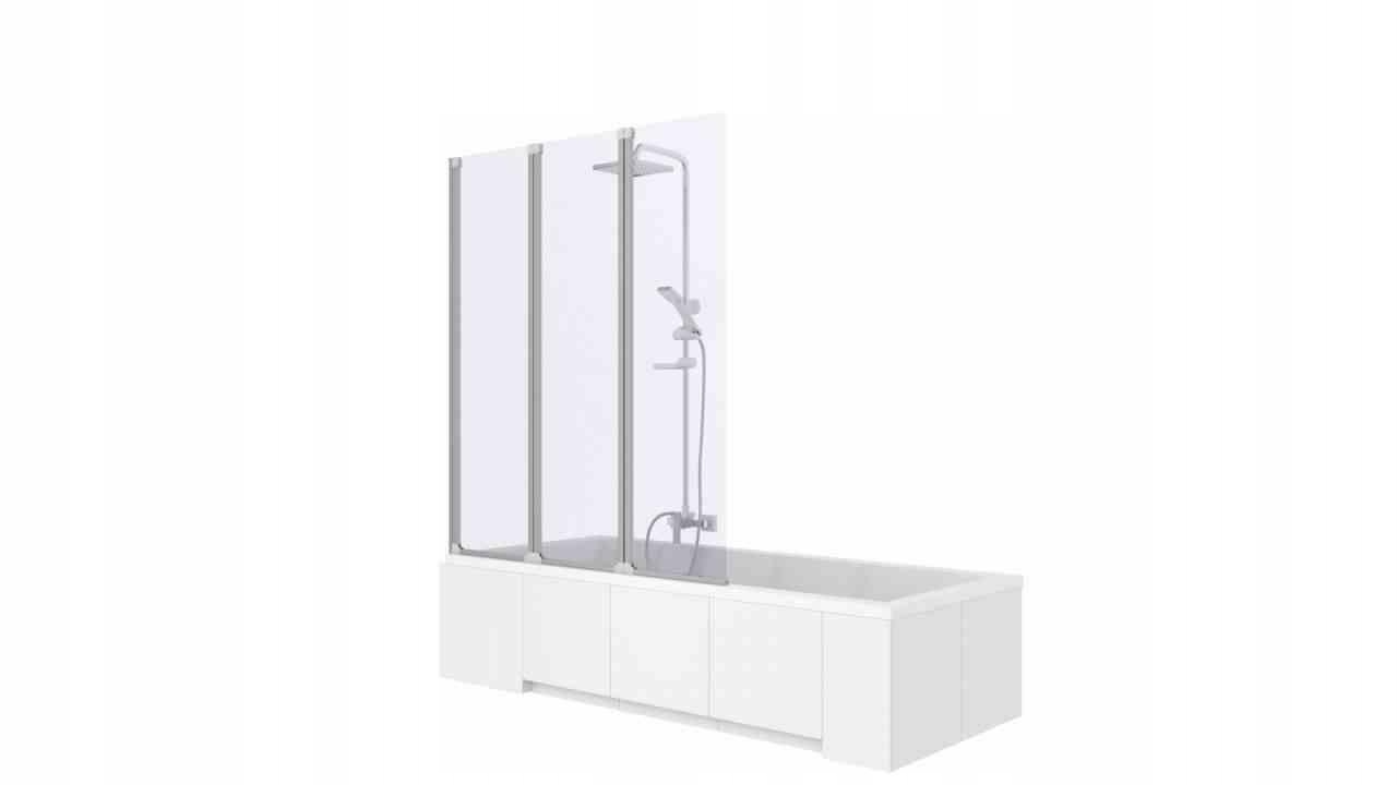 Vaňová zástena - Skladací skener Agat 120 Easy Clean Rea