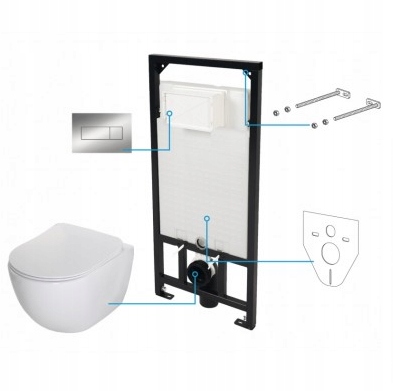 Pivoňka nula nová sada wc 6 v 1 dealante